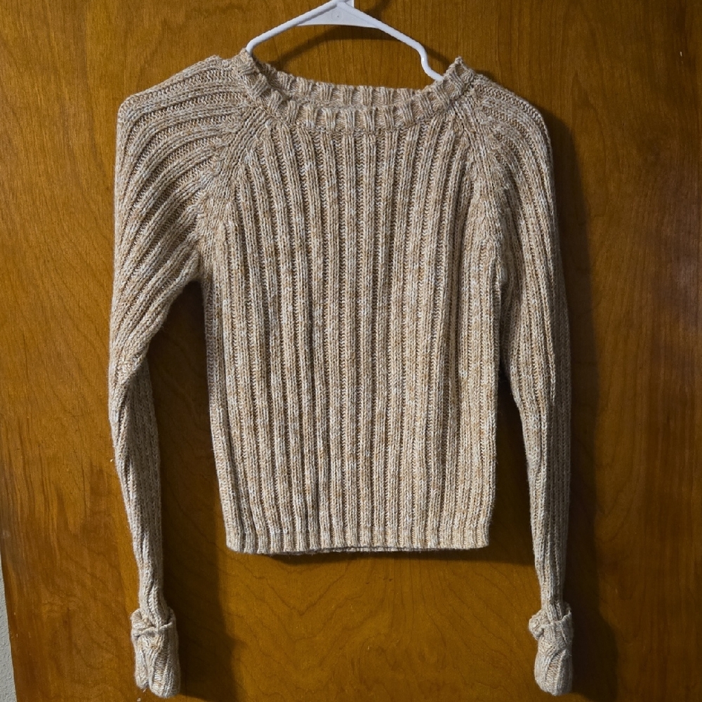 Kids Tan Sweater Size Medium: KB